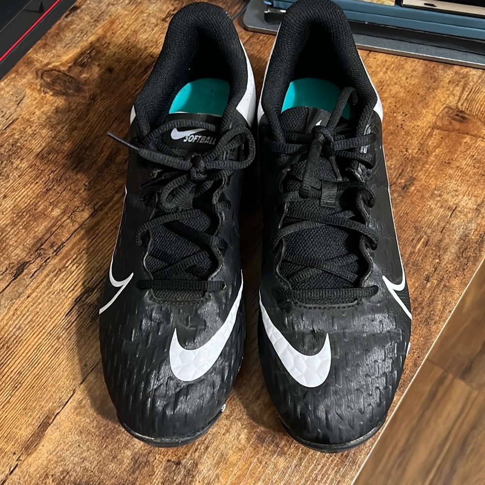 Nike Hyperdiamond 4 Keystone Softball Cleats Womens Size 11.5  Mens 9.5
